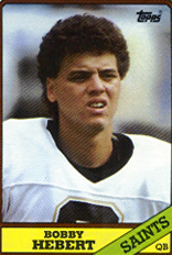 Saints QB Bobby Hebert